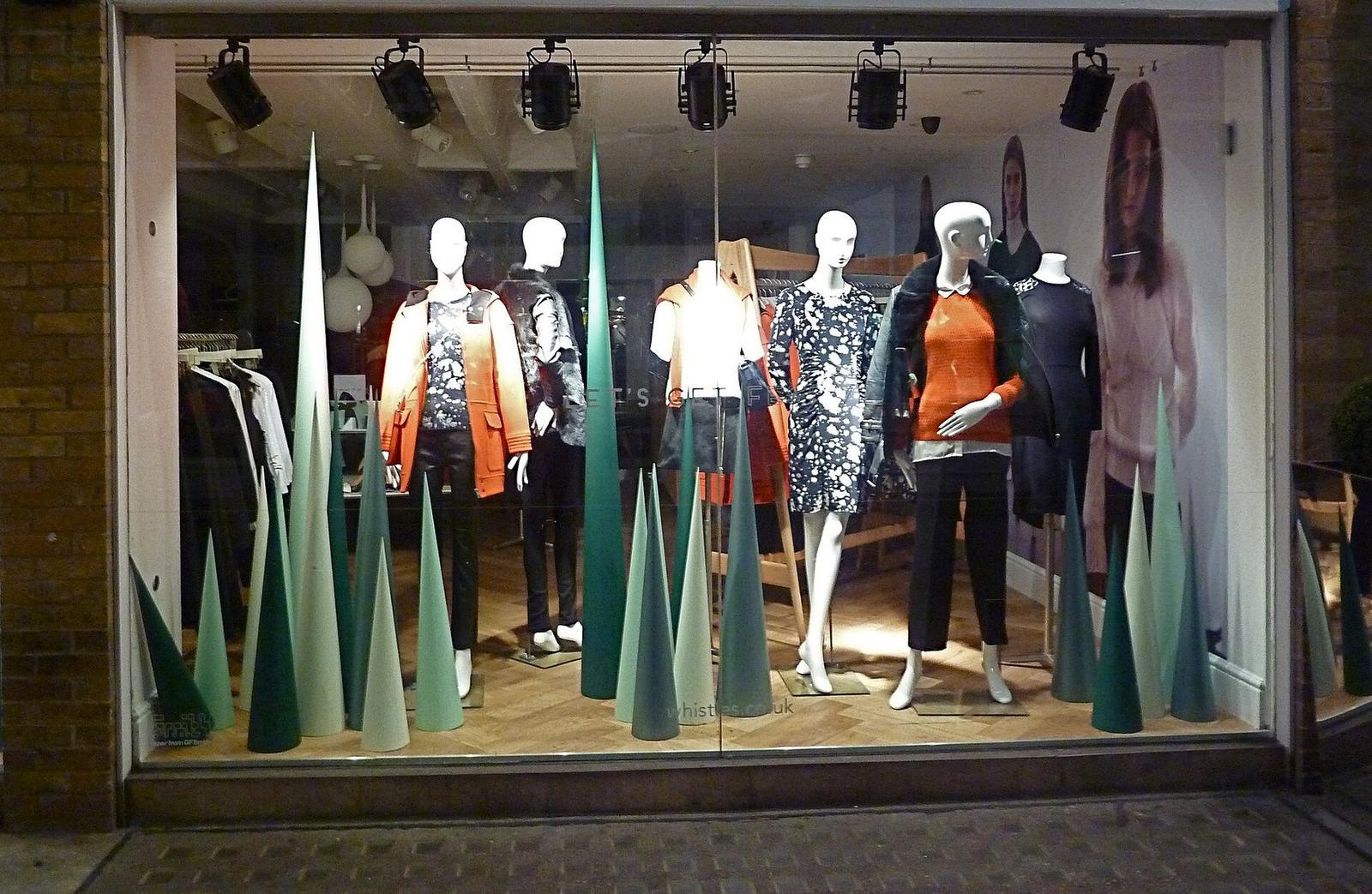 Storefront display windows